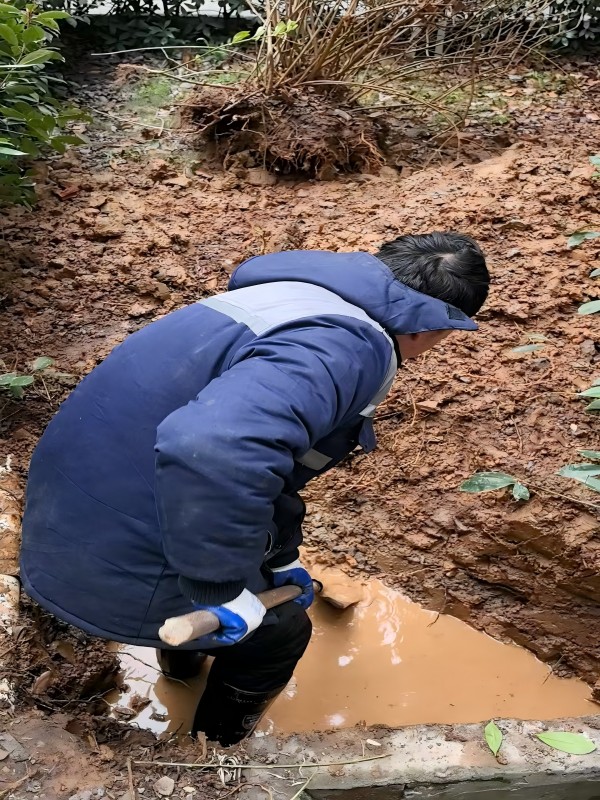 南京自來(lái)水管查漏水案例